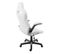 Chaise De Bureau Hwc-f87 Chaise Pivotante, Fauteuil Directorial, Similicuir ~ Blanc