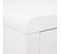 Coiffeuse Hwc-g51, Coiffeuse Table Cosmétique, Blanc Brillant ~ 100x60cm