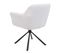 Lot De 6 Chaises De Salle à Manger Hwc-k33 Auto-position Tissu/textile Bouclé-blanc