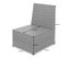 2x Fauteuil De Jardin En Polyrotin Hwc-g16, Gastronomie ~ Noir, Coussin Gris Clair