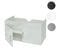 Meuble Sous-lavabo Hwc-d16 Brillant 90cm Blanc