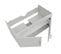 Meuble Sous-lavabo Hwc-d16 Brillant 90cm Blanc