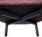 Tabouret De Bar Hwc-h79 Vintage Avec Repose Pied Tissu Textile Marron