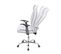 Chaise De Bureau Hwc-f14 150kg Charge Max Simlicuir Blanc