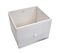 Commode Hwc-h21 En Bois Massif 80x60x30cm Blanc Miteux