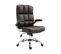 Chaise De Bureau Hwc-j21, Chaise De Direction Chaise De Bureau ~ Similicuir Brun