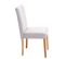 Chaise De Repas Littau, Chaise De Cuisine, Tissu/textile ~ Crème-beige, Pieds Clairs