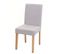 Chaise De Repas Littau, Chaise De Cuisine, Tissu/textile ~ Crème-beige, Pieds Clairs