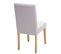 Lot De 6 Chaises De Salle à Manger Littau Textile, Crème-beige, Pieds Clairs