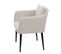 2x Chaise De Salle À Manger Hwc-h93 Tissu Textile Crème-beige