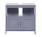 Meuble Sous-vasque Hwc-b63, Meuble Sous-vasque, 60x60x30cm ~ Gris