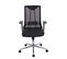 Chaise De Bureau Hwc-j53 Ergonomique Similicuir Noir