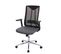 Chaise De Bureau Hwc-j53 Ergonomique Similicuir Gris