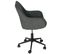 Chaise De Bureau Hwc-j62 Tissu/textile Anthracite