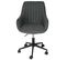 Chaise De Bureau Hwc-j62 Tissu/textile Anthracite