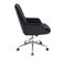 Chaise De Bureau Hwc-j64 Velours Noir