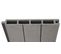 Lot De 4 Lattes Pour Brise-vue En Wpc Sarthe, Approx. 1sqm ~ 180cm, Gris