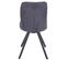 Lot De 2 Chaises De Salle à Manger Hwc-j69 Velours Anthracite