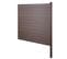 Brise-vue En Wpc Sarthe, Poteaux En Wpc ~ Extension, 188cm Marron