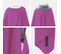 Revêtement Pour Parasol De Luxe Hwc-a96, 3,5x3,5m (ø4,95m) Polyester 4kg ~ Violet