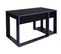 Bureau Hwc-j26 120x60x76cm Noir Bleu