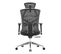 Chaise De Bureau Hwc-j89 Ergonomique Appui-lordose Noir