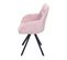 Lot De 6 Chaises De Salle à Manger Hwc-j69 Velours Rose