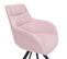 Lot De 6 Chaises De Salle à Manger Hwc-j69 Velours Rose