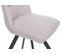 Lot De 6 Chaises De Salle à Manger Hwc-j69 Velours Crème-beige