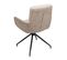 Chaise De Salle à Manger Hwc-k32 Tissu/textile Crème Beige