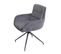 Lot De 6 Chaises De Salle à Manger Hwc-k32 Tissu/textile Velours Gris