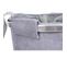 Bac à Linge Hwc-c34, Sac à Linge Avec Cordon De Serrage, Poignée 55x39cm 65l - Gris