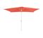 Parasol N23, 2x3m Rectangulaire Inclinable, Polyester/aluminium 4,5kg ~ Terracotta