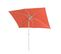 Parasol N23, 2x3m Rectangulaire Inclinable, Polyester/aluminium 4,5kg ~ Terracotta