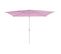 Parasol N23 2x3m Rectangulaire Inclinable Polyester Aluminium 4,5kg Lilas