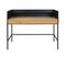 Bureau Hwc-j79 Tiroir 120x50cm Bois Métal Imitation Chêne