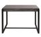 Table Console Hwc-l53 Métal 81x100x40cm Imitation Marbre Gris