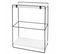 Étagère Murale Hwc-k77 Industrial 2 Étagères 50x35x17cm Blanc