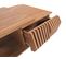 Table Basse Hwc-m45 Design 3d Tiroirs 44x120x65cm, Marron