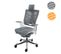 Chaise De Bureau Merryfair Wau 2b Coque Rigide, Ergonomique Gris