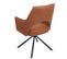 Lot De 6 Chaises De Salle à Manger Hwc-k30 Tissu/textile Aspect Daim Marron