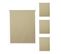 Lot De 4 Stores à Enroulement Hwc-d52 100x160cm Protection Solaire Opaque Beige