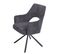 Lot De 6 Chaises De Salle à Manger Hwc-k30 Tissu/textile Corde-gris Foncé