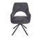 Lot De 6 Chaises De Salle à Manger Hwc-k30 Tissu/textile Corde-gris Foncé