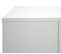 Meuble TV Hwc-l36 50x144x40cm Compartiment De Rangement, Blanc Brillant