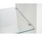 Meuble TV Hwc-l36 50x144x40cm Compartiment De Rangement, Blanc Brillant