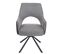 Lot De 6 Chaises De Salle à Manger Hwc-k30 Tissu/textile Gris-gris Foncé