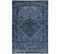 Tapis De Salon Argella En Coton - Bleu - 140x200 Cm