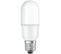 Ampoule Stick LED Dépoli Avec Radiateur - 10w Équivalent 75w E27 - Blanc Chaud