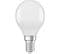 Ampoule LED Sphérique Dépolie Avec Radiateur - 5,4w Équivalent 40w E14 - Blanc Froid